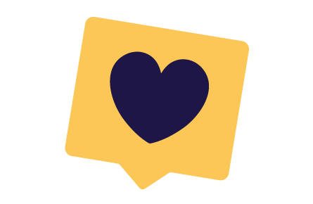Icon of a heart